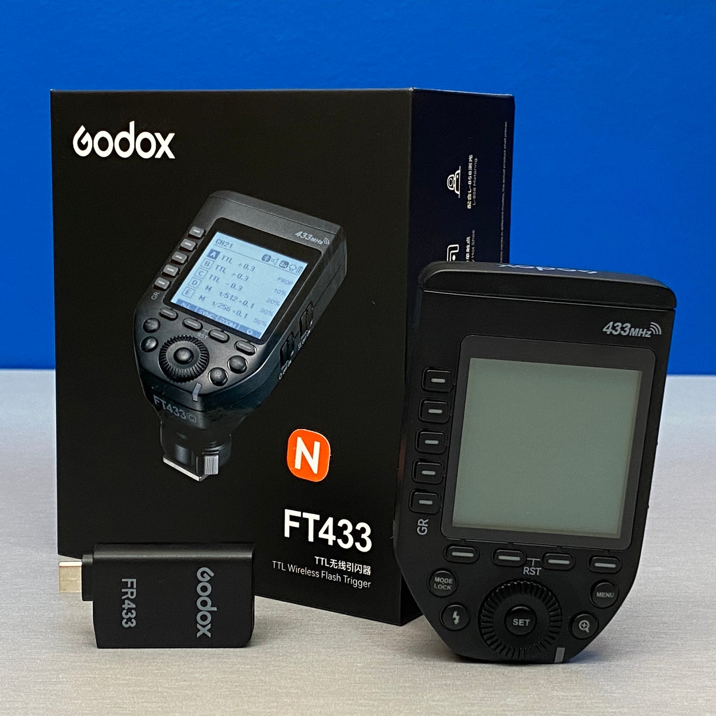 Godox FT433N (Nikon) - TTL Wireless Flash Trigger - NOVO