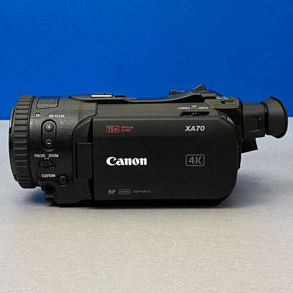 Canon XA70 | 4K | 15x Optical Zoom | NOVA