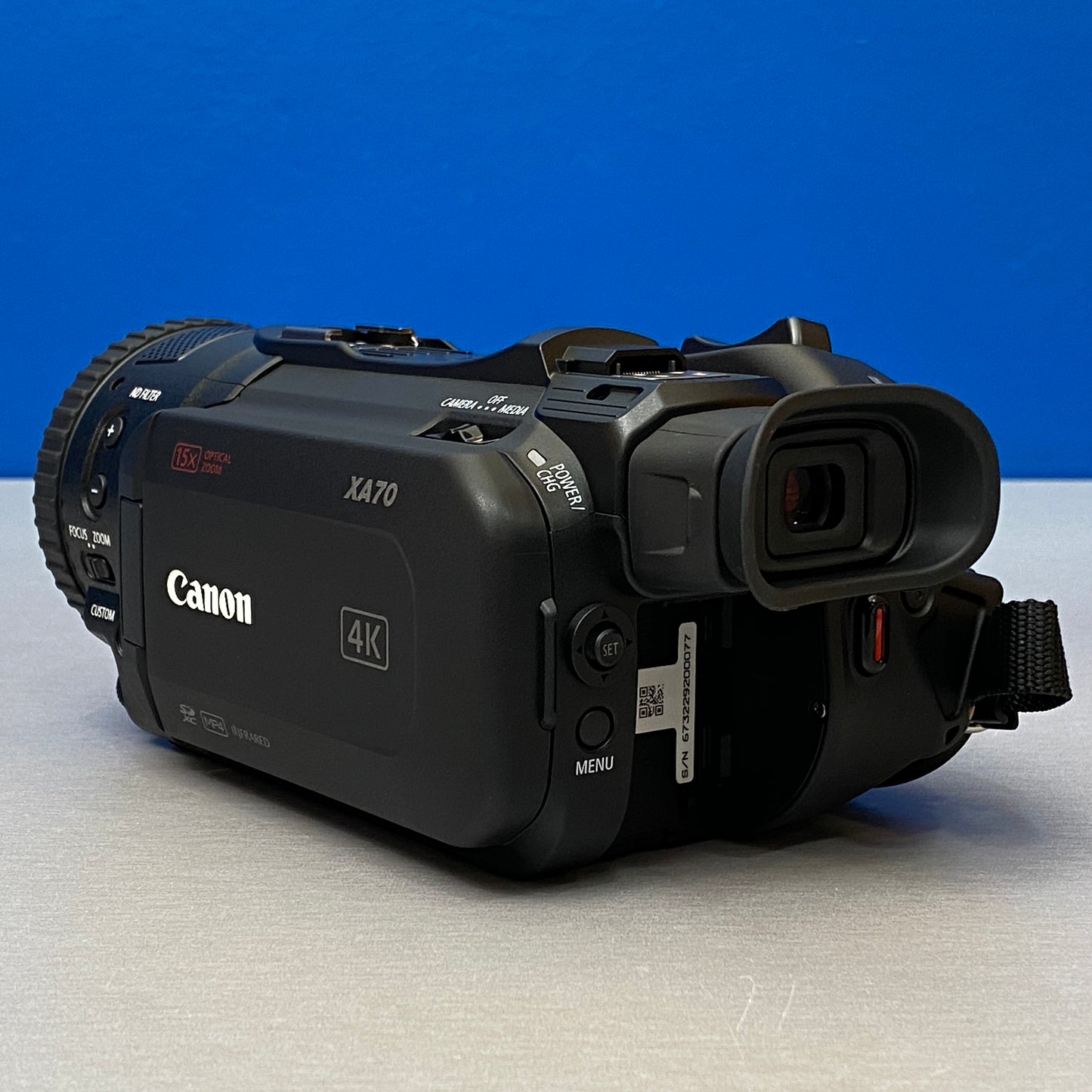 Canon XA70 | 4K | 15x Optical Zoom | NOVA