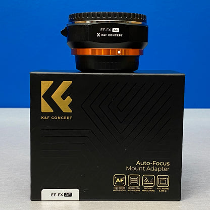 Adaptador de AF K&F Concept EF-FX | Fujifilm - Canon EF