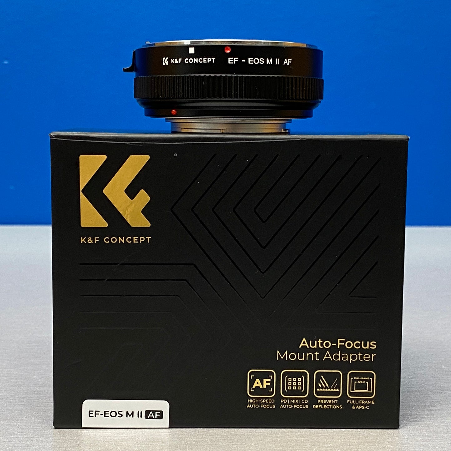 Adaptador de AF | K&F Concept EF-EOS M II AF (Canon EF - EOS M)