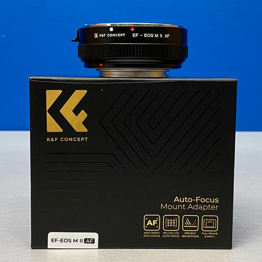 Adaptador de AF | K&F Concept EF-EOS M II AF (Canon EF - EOS M)