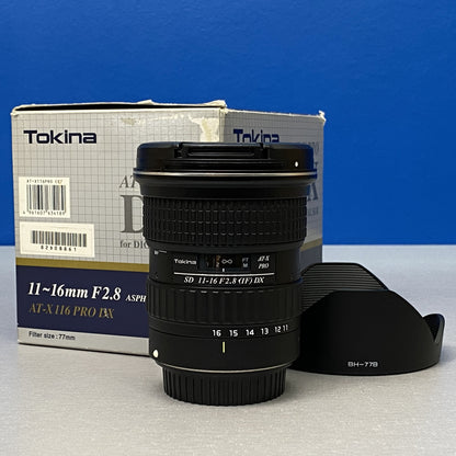 Tokina AT-X Pro SD 11-16mm f/2.8 DX | Canon EF-S