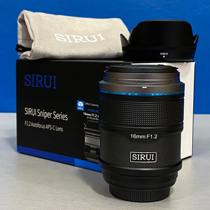 SIRUI Sniper 16mm f/1.2 AF | Sony E-Mount | NOVA