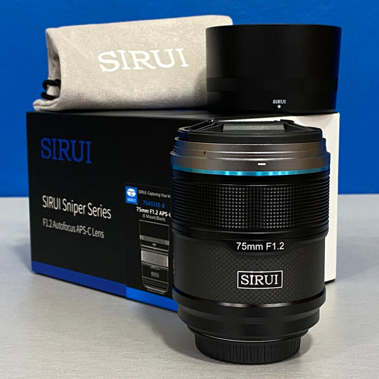 SIRUI Sniper 75mm f/1.2 AF | Sony E-Mount | NOVA