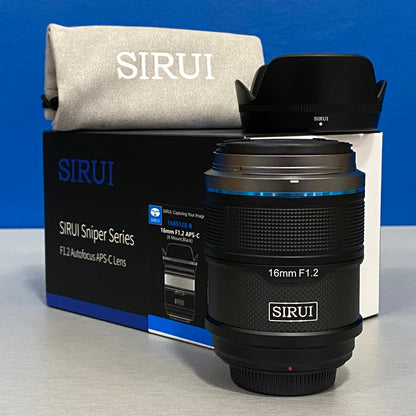 SIRUI Sniper 16mm f/1.2 AF | Fujifilm | NOVA