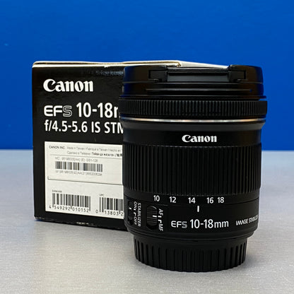 Canon EF-S 10-18mm f/4.5-5.6 IS STM