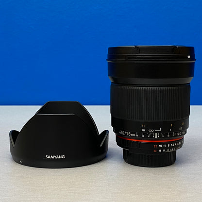Samyang 16mm f/2.0 ED AS UMC CS | Nikon