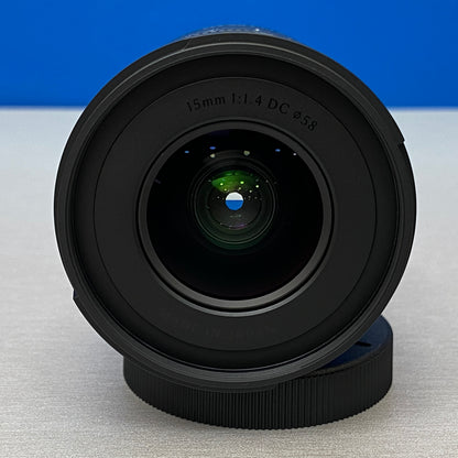 Sigma 15mm f/1.4 DC Contemporary | NOVA