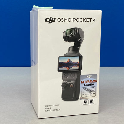 DJI Osmo Pocket 4 | Creator Combo | NOVO