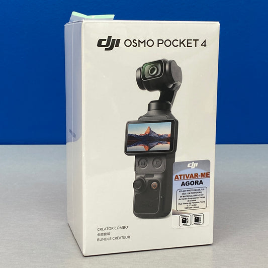 DJI Osmo Pocket 4 | Creator Combo | NOVO