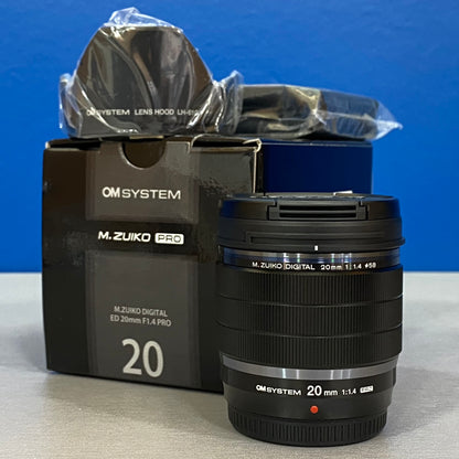 Olympus OM System M.Zuiko Digital 20mm f/1.4 PRO ED (NOVA)