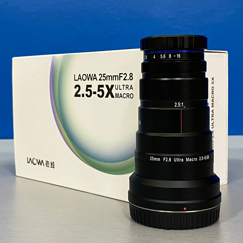 Laowa 25mm f/2.8 2.5-5X Ultra Macro – Alvalade Mobile