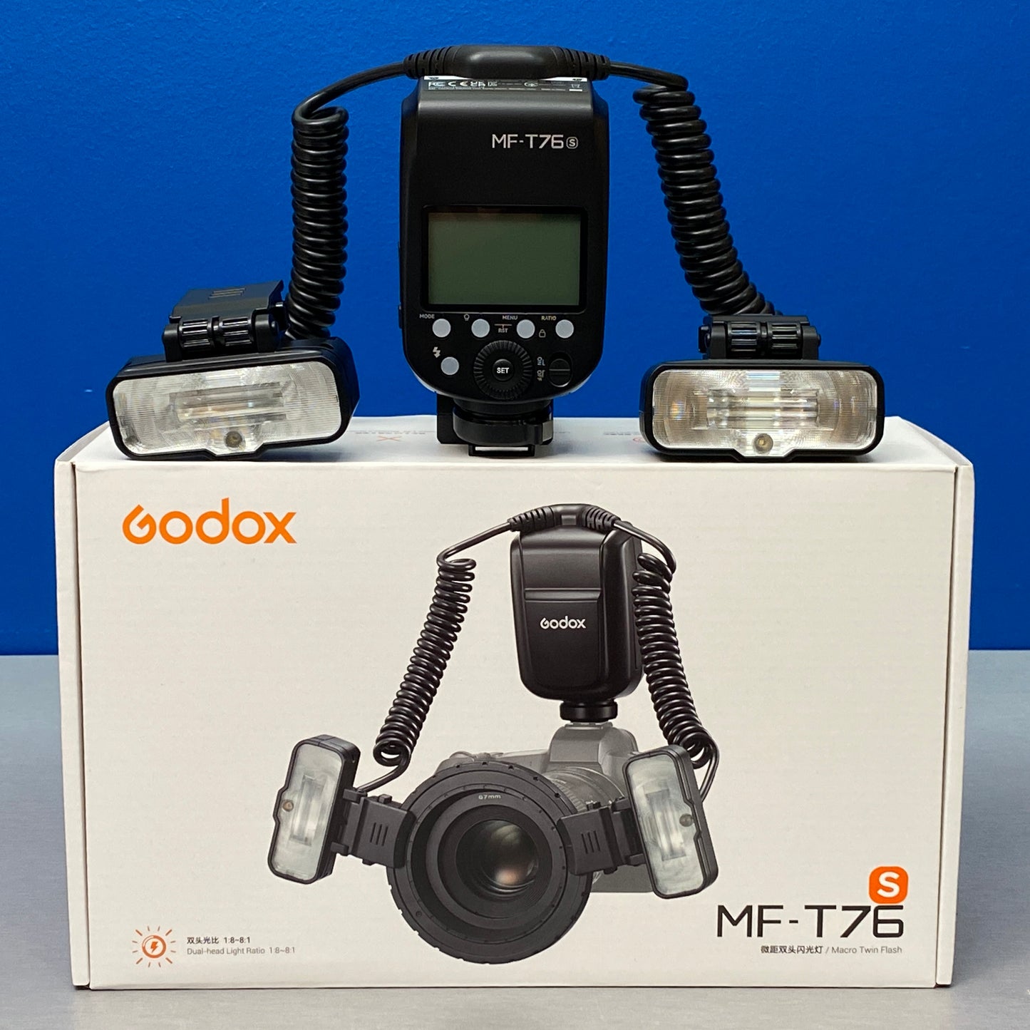 Godox MF-T76S | Sony | Macro Twin Flash | NOVO