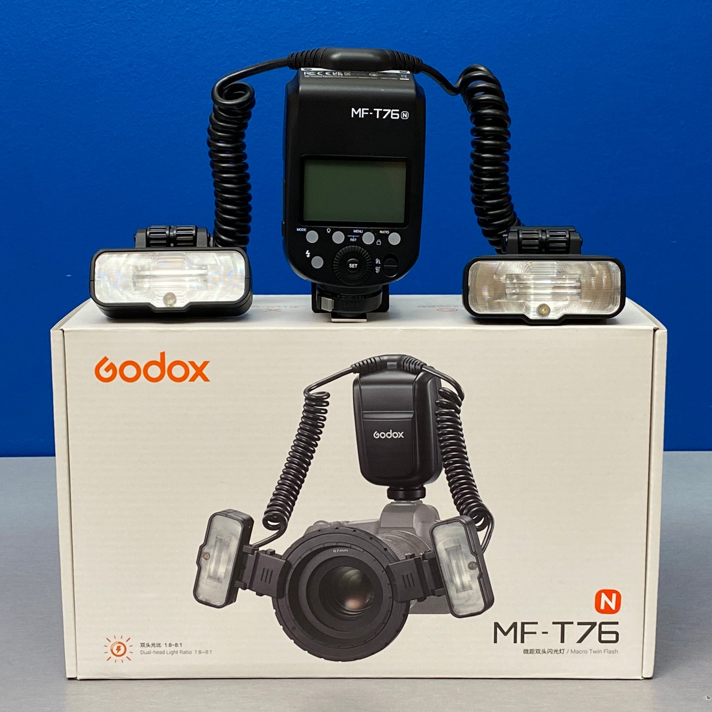Godox MF-T76N | Nikon | Macro Twin Flash | NOVO