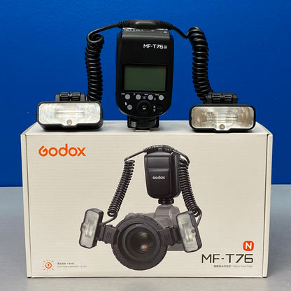 Godox MF-T76N | Nikon | Macro Twin Flash | NOVO