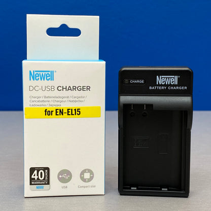 Carregador Newell (MH-25) - Bateria Nikon EN-EL15 (D600/ D700/ D800/ D7000)