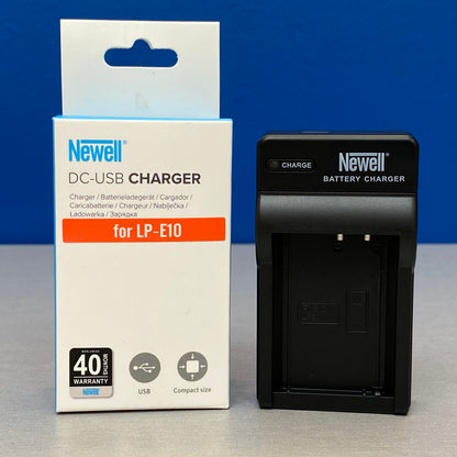 Carregador Newell (LC-E10) - Bateria Canon LP-E10 (1100D/1200D/1300D)