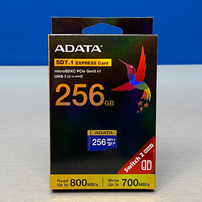 ADATA SD 7.1 Express Card MicroSDXC PCIe Gen3 x1 UHS-I 256GB | 700MB/s - 800MB/s