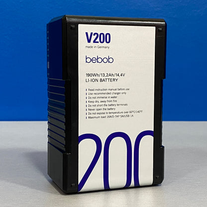 Bateria V-Mount Bebob V200 - 190Wh (14.4V - 13.2Ah)