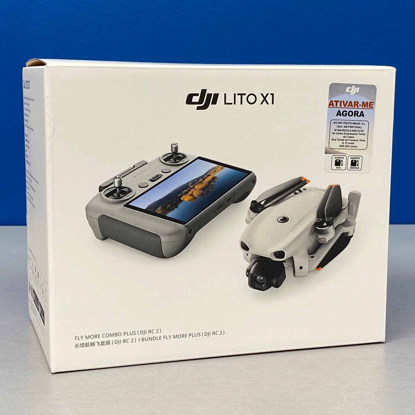 DJI Lito X1 Fly More Combo Plus | RC 2 | NOVO