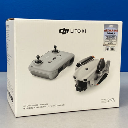DJI Lito X1 Fly More Combo | RC-N3 | NOVO
