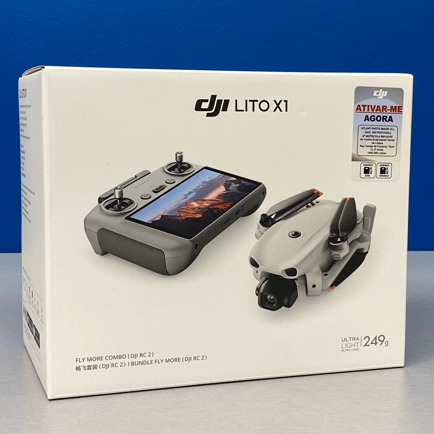 DJI Lito X1 Fly More Combo | RC 2 | NOVO