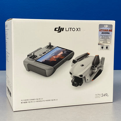 DJI Lito X1 Fly More Combo | RC 2 | NOVO