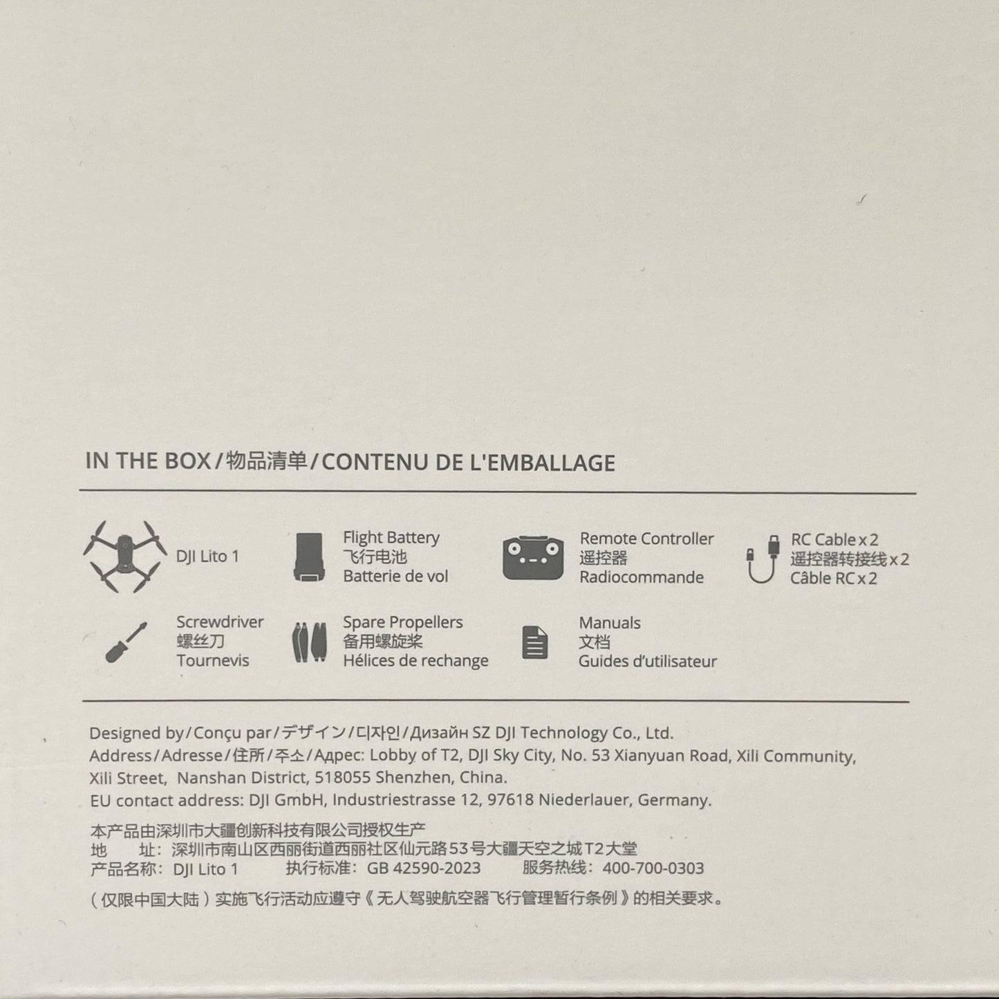 DJI Lito 1 | RC-N3 | NOVO