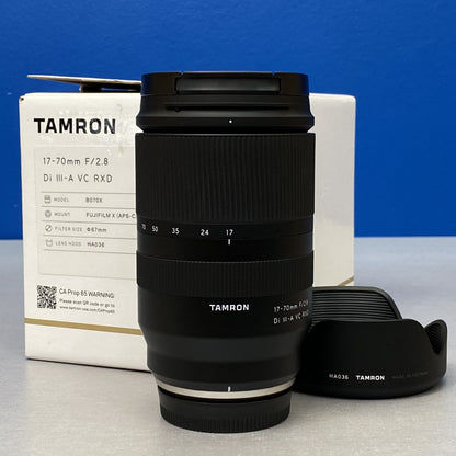 Tamron 17-70mm f/2.8 Di III-A VC RXD | Fujifilm