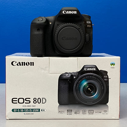Canon EOS 80D (Corpo) - 24.2MP | 13 Disparos