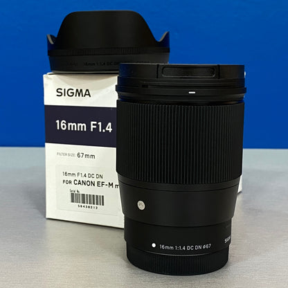Sigma 16mm f/1.4 DC DN Contemporary | Canon EF-M | NOVA