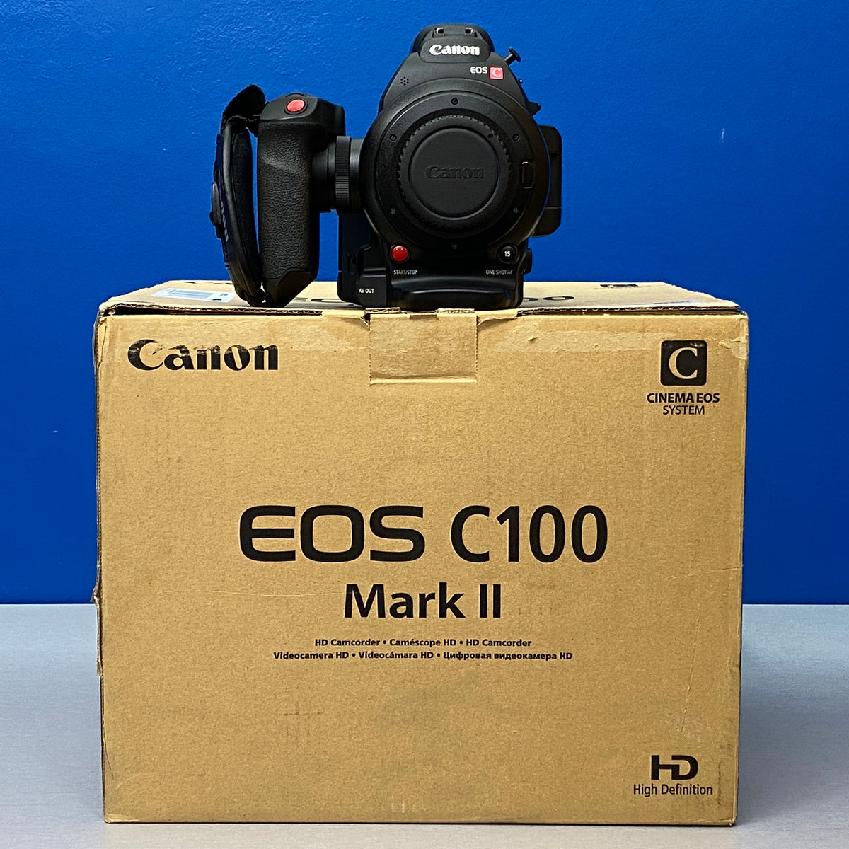 Canon EOS C100 Mark II |  Super 35mm - 8.3MP - 1080P