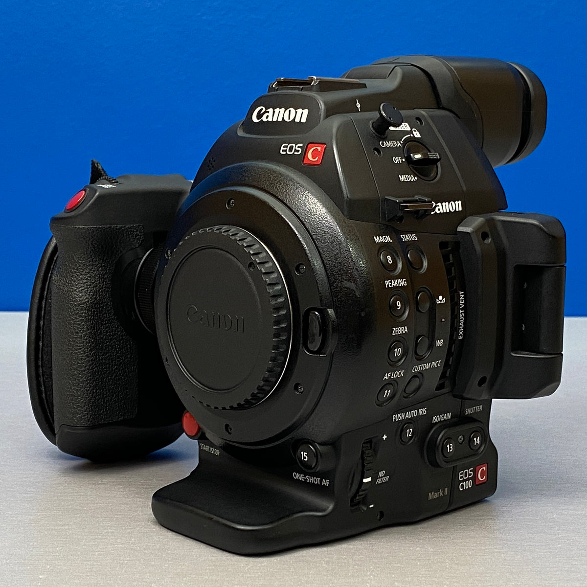 Canon EOS C100 Mark II |  Super 35mm - 8.3MP - 1080P