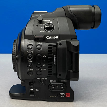 Canon EOS C100 Mark II |  Super 35mm - 8.3MP - 1080P