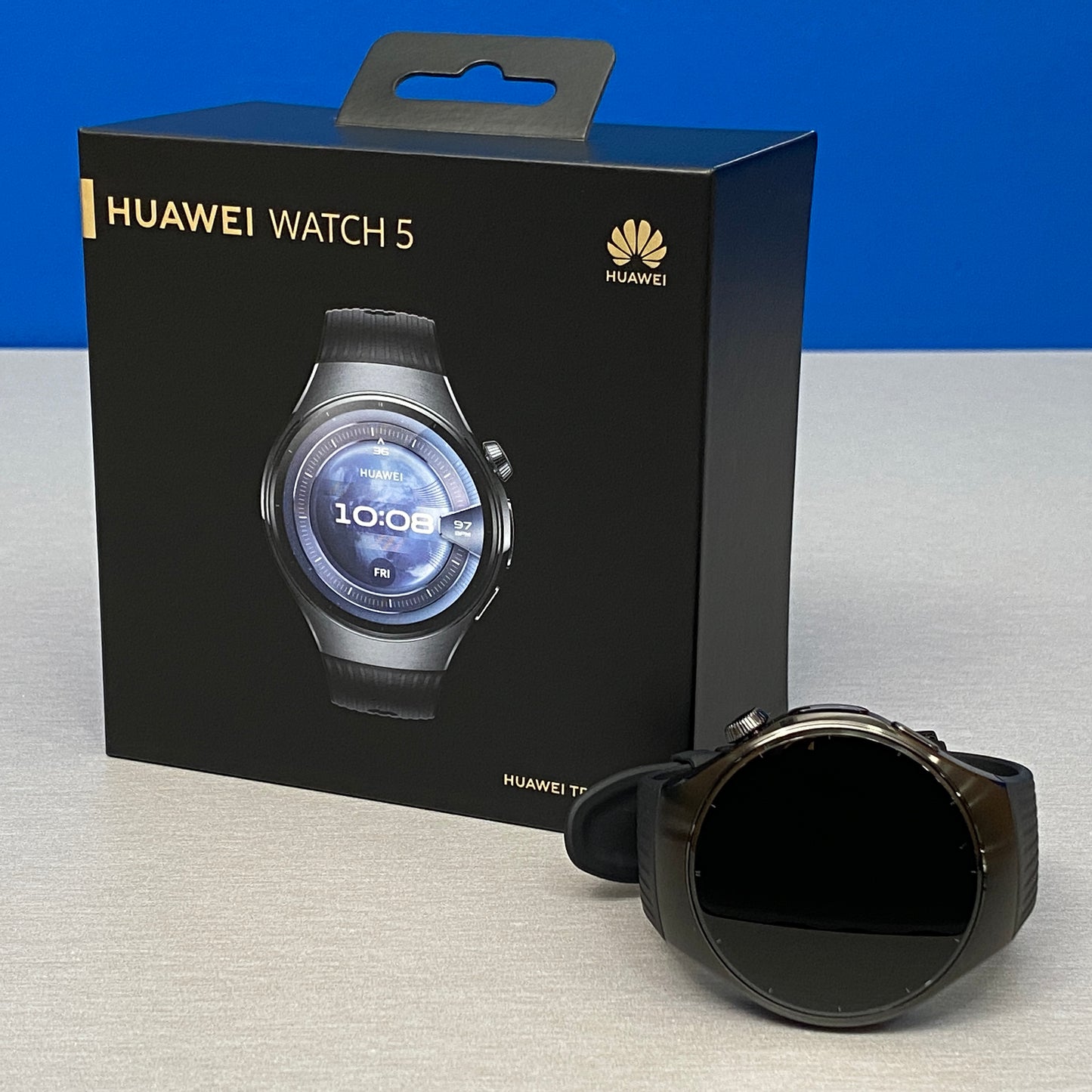 Huawei Watch 5 | 46mm | LTE | Black Stainless Steel