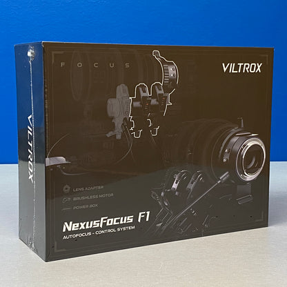 Viltrox NexusFocus F1 | 2 Motores | Adaptador de AF PL - E-Mount | NOVO