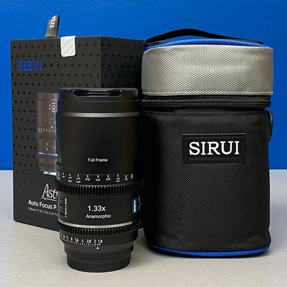 SIRUI Astra 100mm T1.8 AF | 1.33x Anamorphic | NOVA