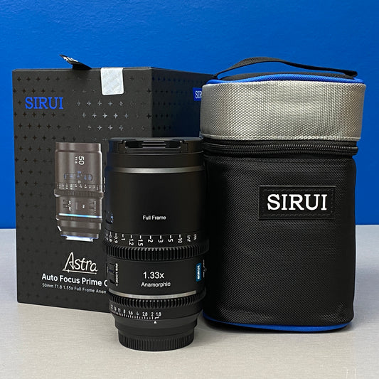 SIRUI Astra 50mm T1.8 AF | 1.33x Anamorphic | NOVA