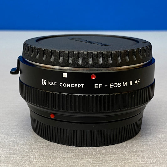 Adaptador de AF | K&F Concept EF-EOS M II AF (Canon EF - EOS M)