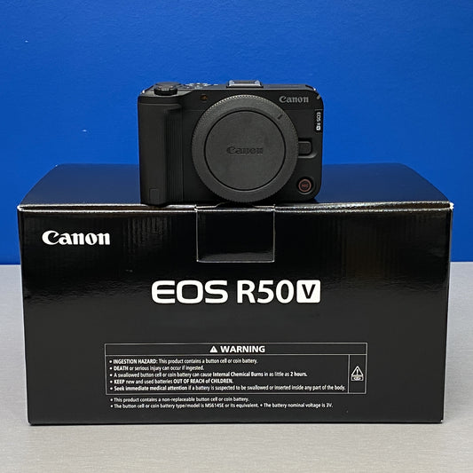 Canon EOS R50 V (Corpo) - 24.2MP | NOVA