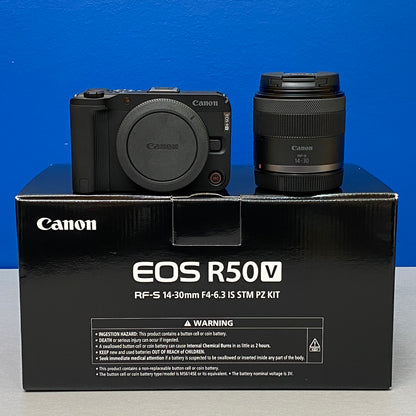 Canon EOS R50 V (24.2MP) + RF-S 14-30mm f/4-6.3 IS STM PZ + Creator Kit | NOVA