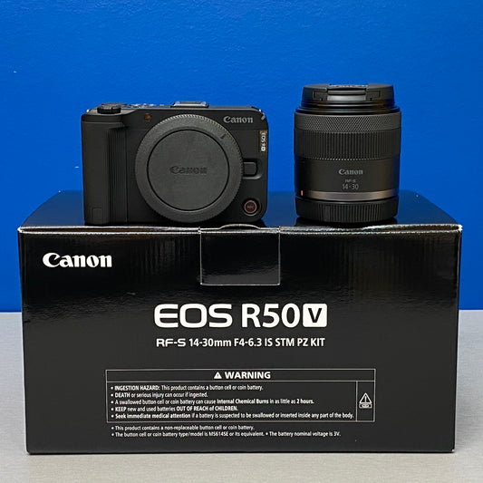 Canon EOS R50 V (24.2MP) + RF-S 14-30mm f/4-6.3 IS STM PZ + Creator Kit | NOVA