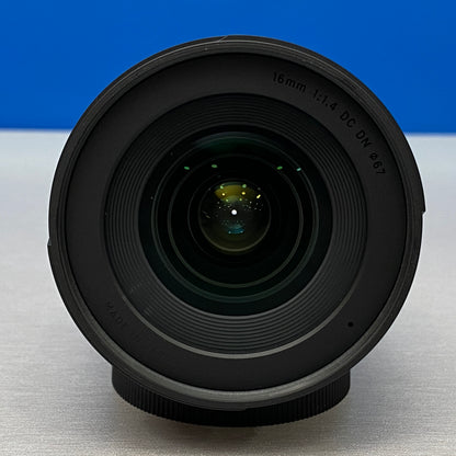 Sigma 16mm f/1.4 DC DN Contemporary | Sony E-Mount