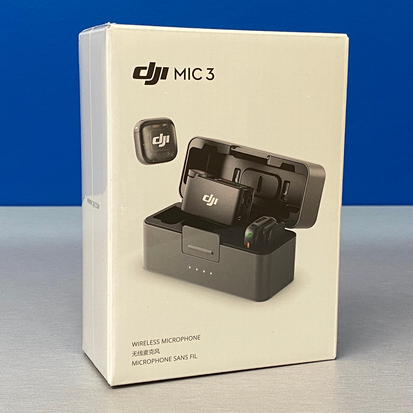 DJI Mic 3 (2 TX + 1 RX + Charging Case) | NOVO