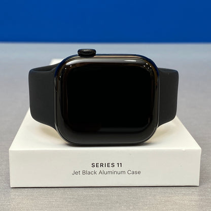 Apple Watch Series 11 | 42mm | GPS | Jet Black Aluminum
