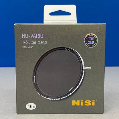 NiSi ND-Vario True Color 1-5 Stops - 46mm (ND Variável) - NOVO