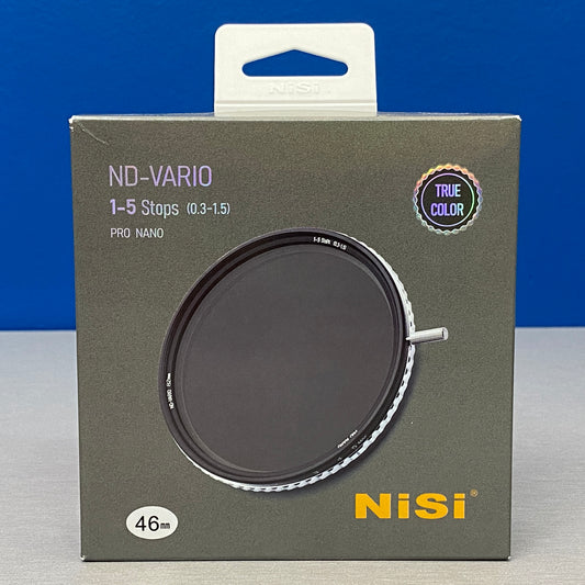 NiSi ND-Vario True Color 1-5 Stops - 46mm (ND Variável) - NOVO
