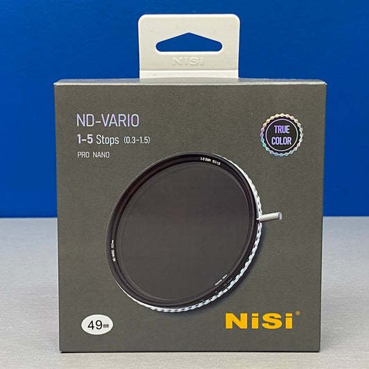 NiSi ND-Vario True Color 1-5 Stops - 49mm (ND Variável) - NOVO