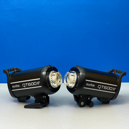 Kit Duplo Godox QT600IIM Duo Studio Kit | Flashes | 600W + 600W